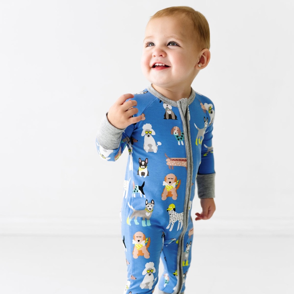 Little Sleepies Dapper Dogs Zippy 12-18M